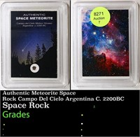 Authentic Meteorite Space Rock Campo Del Cielo Arg