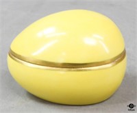 Limoges Porcelain Egg Trinket Box