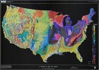 USGS Map poster