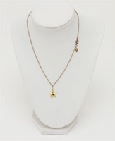 Gold-Toned Star Necklace