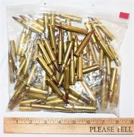 102 ASSORTED RELOADED 223 CAL CARTRIDGES