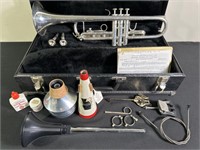Bach Trumpet Medium Large w/ Case & Accessories