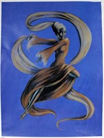 DUNGILL GENUINE LITHOGRAPH ON CANVAS THE DANCE
