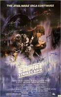 Star Wars Empire Strikes Back Autograph Poster