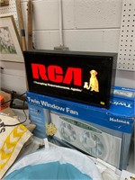 RCA Lighted Advertising Piece