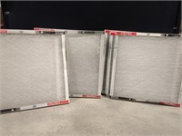 9 Dust Top Air Filters 20x20x1