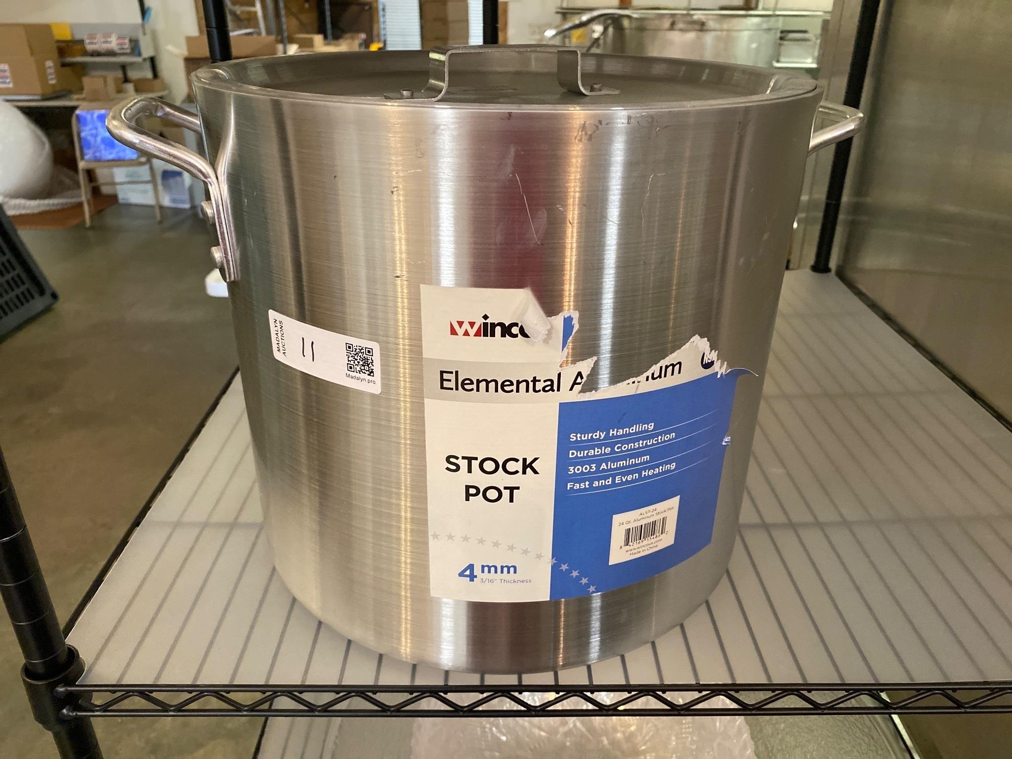 New! Winco Stock Pot