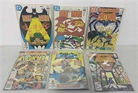 6 DC Bat-Man &  Iron Man comics