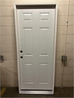 32 x 78 six panel exterior door