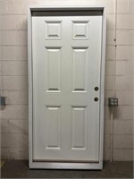 36 x 78 six panel exterior door