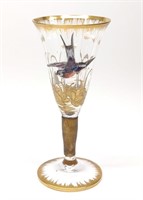 Moser Cordial Decorated Art Glass
