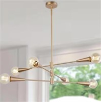 Uolfin Transitional Dining Room Chandelier 31 in.