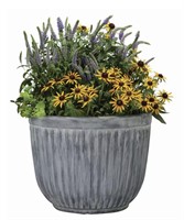 (See Photo) 14 in. Dia Weathered Galvanized Gray C