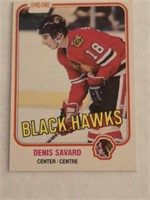 1981-82 OPC DENIS SAVARD ROOKIE