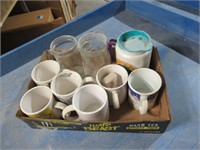 assorted cups and mugs