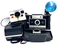(4) Assorted Vtg. Polaroid Cameras