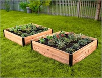 Vita - (2 Pack) Raised Garden Beds (In Box)