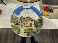 PORCELAIN PLATE MADE IN WESTERN GERMANY