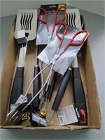 Flat of Grilling Tools