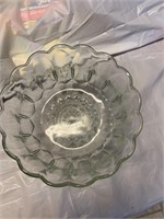 Clear Footed Candy Bowl