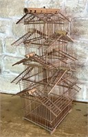 Vintage Tiered Finch Cage