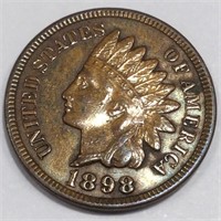 1898 Indian Head Penny High Grade