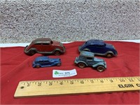 4 Early Toy Cars
