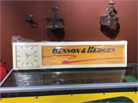 Original Benson & Hedges Clock New Not Tested