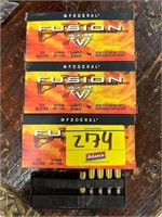 (3) FEDERAL FUSIONS 224 VALKYRIE 90 GRAIN BULLETS