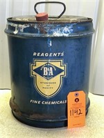 Baker and Adamson Chemical Bucket