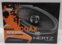 Hertz Coaxial 2-Way Speaker System #ECX 570.5