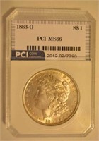 1883-O PCI MS 66 Morgan Dollar