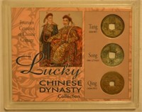 Ancient Chinese Dynasty Coin Set with COA