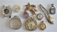 Lot of Antique and Collectible Pocket Watches