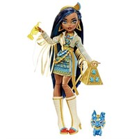 Monster High Cleo De Nile Fashion Doll with Blue