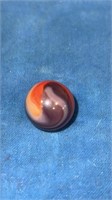 5/8” 3 color Akro corkscrew marble mint condition