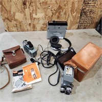 Vintage Video Cameras, GPS, Etc