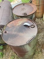 (2) 55 Gal Drums