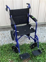 Medline wheel chair Blue like new only cheaper