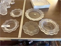 Four Lalique Dishes