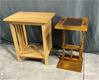 pair of nice end tables