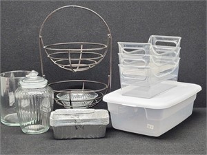 Resturant Supplies- Basket, Jars, Foil Bread ...