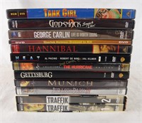 Lot Of Movies Dvds Tank Girl Heat Hannibal