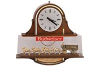 Budweiser Clydesdale Lighted Clock
