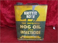 Kritter Kote Hog Oil can.