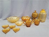 Amber Glass Lot