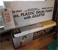 Plastic Drum Pump with Adapter and Plastic