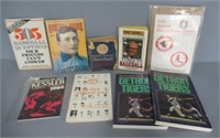 Baseball related books and Detroit Tigers