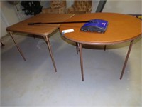 2 Card Tables & Sweeper