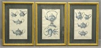 Set of (3) French Prints